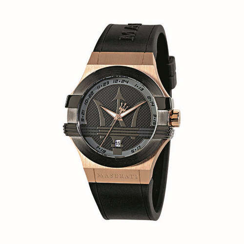 [2 Years Warranty] Maserati Potenza 42mm Silicone Strap Men's Quartz Watch 40MM R8851108002 ราคา 6,464 บาท*ส่งฟรี