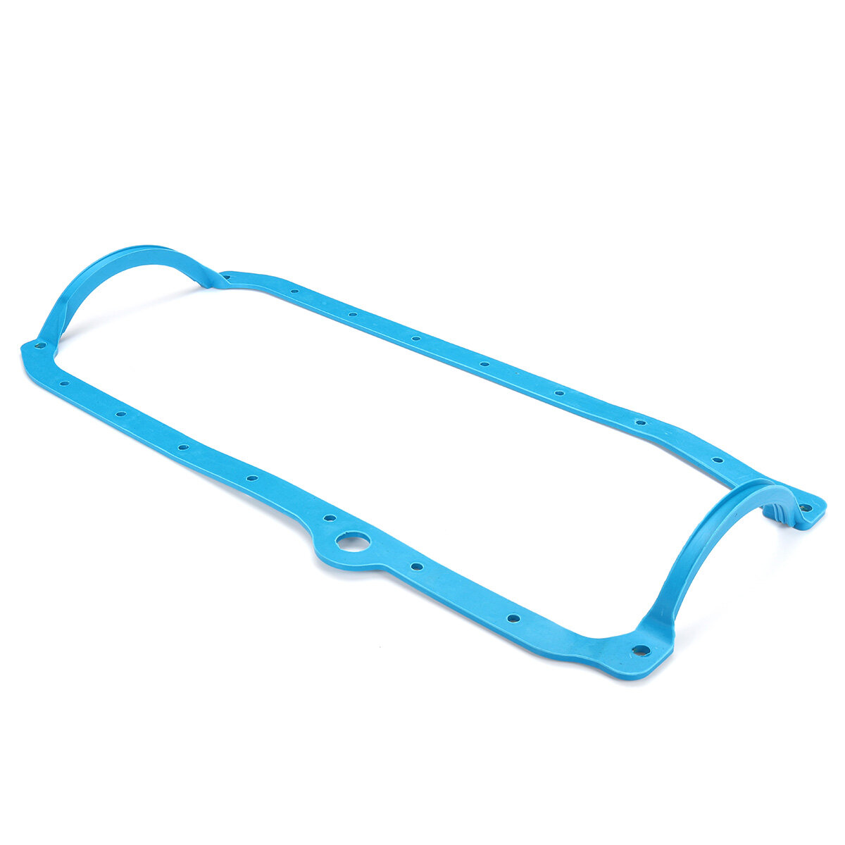 Generic SBC 1 Piece Oil Pan Gasket Blue 86 Up Late Fits Chevy 305 350
