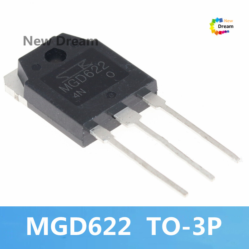 Mới ban đầu 2pcs mgd622 to-3p mgd 622 to3p 600v 20a igbt transistor ic cho hàn