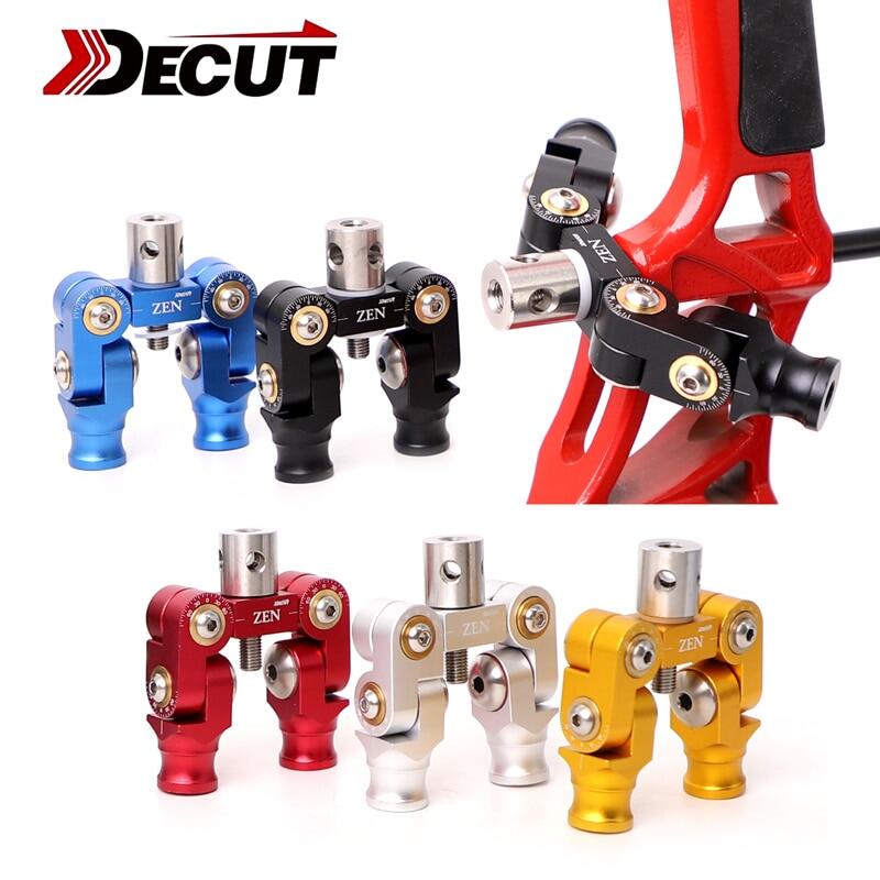 Decut Recurve Bow Balance Rod V Bar Stabilizer Convertible Angle Connect Seat Balance Rod Damping V bar