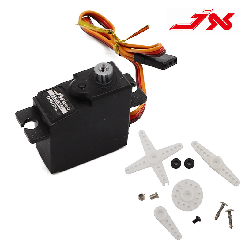 PDI-1181MG Bánh Răng Lái Kim Loại Jx Servo 18G 3.5KG Cho MN D90 D91 MN99S WPL C14 C24 D12 Phụ Kiện Nâng Cấp Máy Bay Điều Khiển Từ Xa