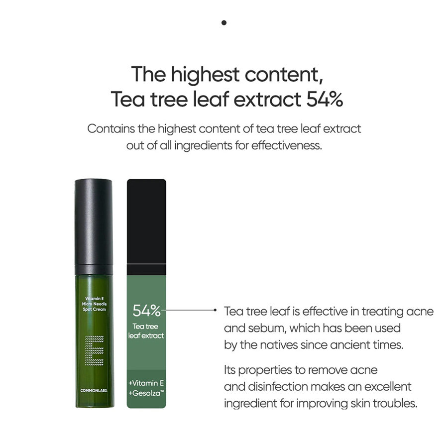 vitamin e microneedle spot cream