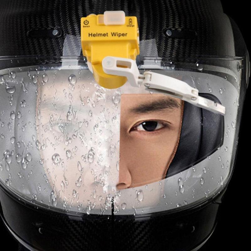 helmet wiper lazada Motorcycle Electric  Mavigadget Helmet Visor Sticker Design Helmet