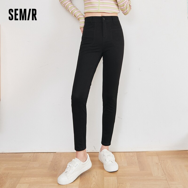 SEMIR Quần Thường Ngày Quần Nữ Mặc Trong Quần Bó Cho Bé Gái Mới Đầu Thu 2021 Tự Tu Luyện Quần Co Giãn