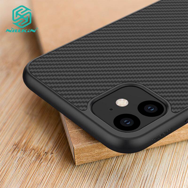 Nillkin cho iPhone 11 Cứng, chất liệu sợi tổng hợp + Nhựa PP Cứng Trường Hợp Carbon cho iPhone 11 (6.1 inch)