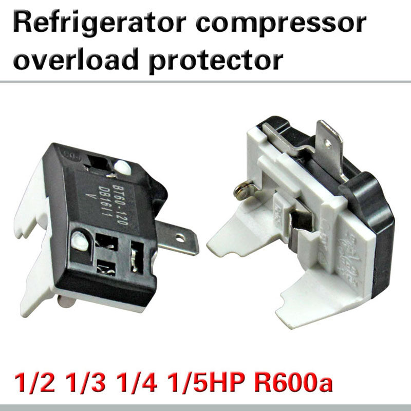 1/3hp Freezer Overload Protector Refrigerator Overheating Overload