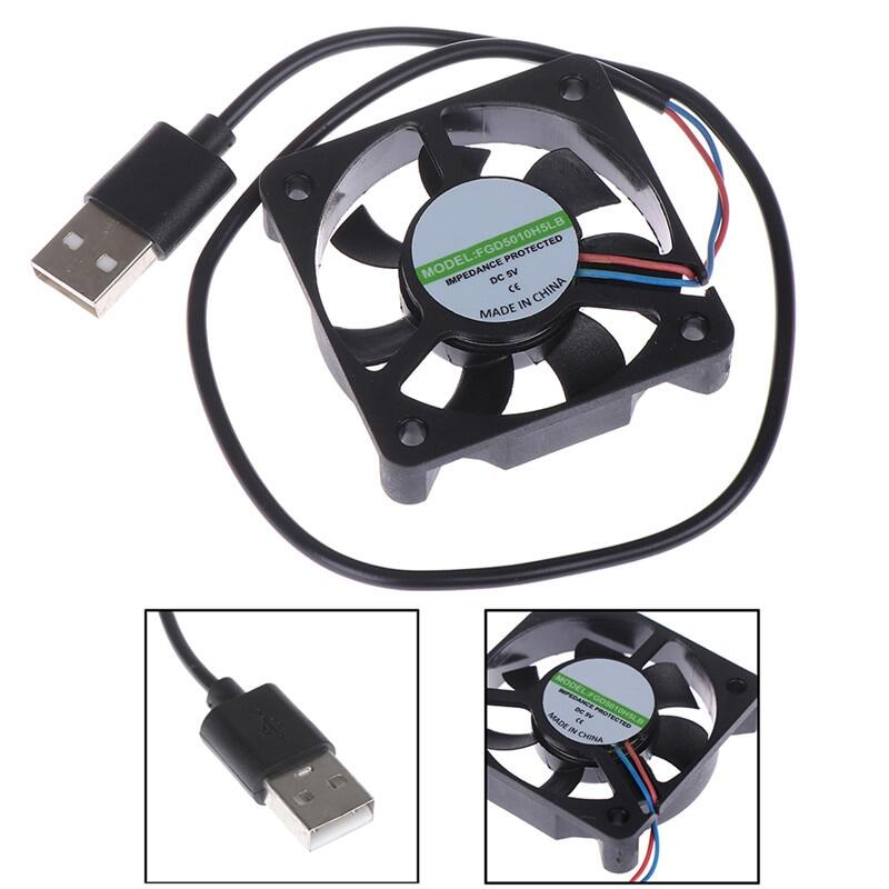 5V Đầu nối USB quạt máy tính Cooler tản nhiệt xả CPU thay thế quạt làm mát