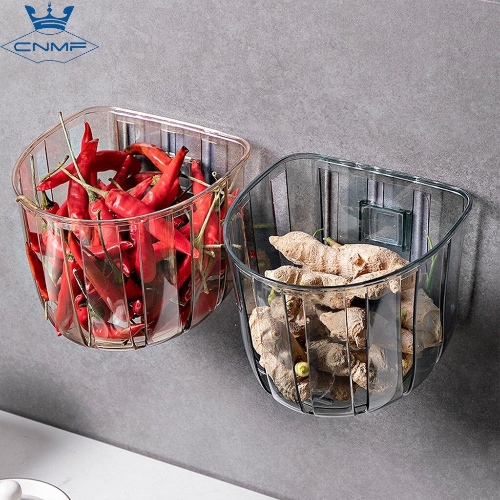 Cnmf nhà bếp hành tây, gừng và tỏi lưu trữ giỏ phòng tắm giỏ treo = kệ nhà vệ sinh cạnh giường ngủ treo lưu trữ giỏ