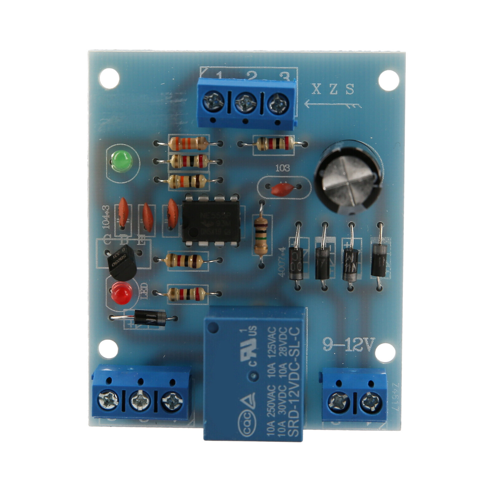 Nanwei mô-đun cảm biến điều khiển mức chất lỏng nước dc 12v cảm biến phát hiện rơ le mực nước công tắc thoát nước bơm bảng mạch điều khiển