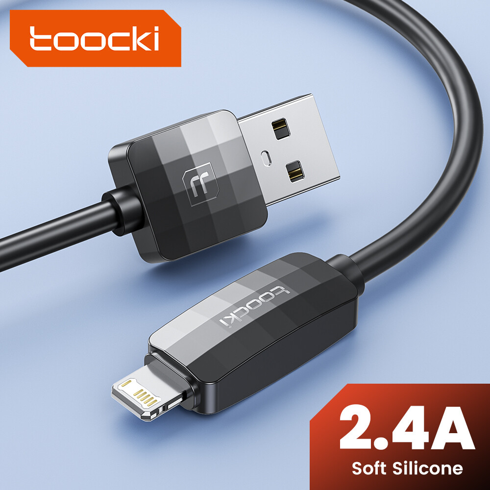 Toocki cáp cổng lightning sạc nhanh 2.4a cho iphone 14 13 pro max 12 pro max 11 usb chuyên nghiệp a đến lightning cáp usb-c cho iphone lightning cáp dữ liệu sạc nhanh pd
