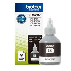 MỰC IN BROTHER BT6000BK - DCP-T300, T310, T500W, T510W, T700W, T710W, MFC T800W, T810W, T910DW
