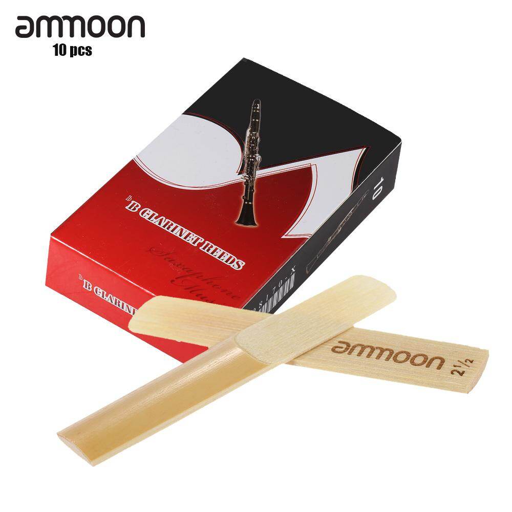 Ammoon 10 Món Lưỡi Gà Tre Strength 2.5, Cho Bb Clarinet Phụ Kiện
