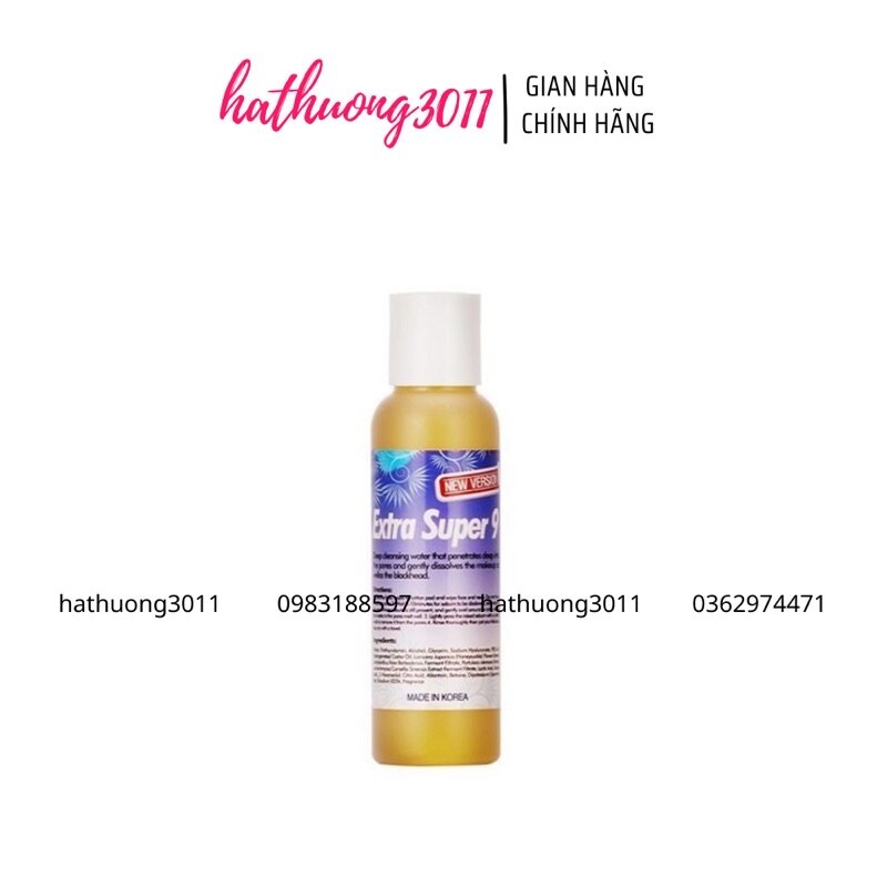 Dung dịch ủ mụn MEDIPEEL Extra Super 9 xử lý mụn cám, mụn đầu đen se lỗ chân lông.
