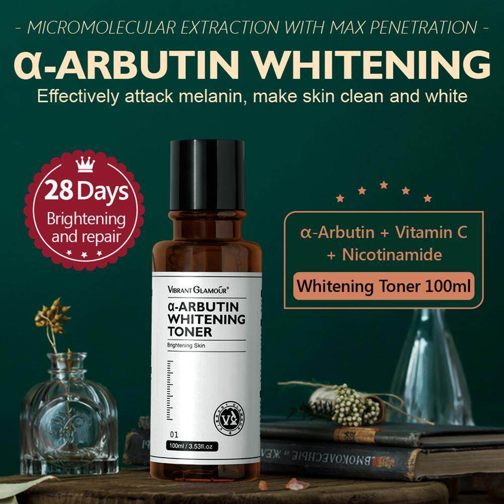 VIBRANT GLAMOUR -Arbutin Whitening Toner Niacinamide 100ml Spots Reduce