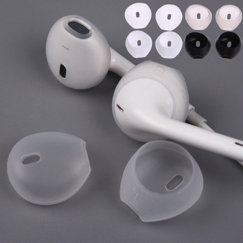 [Songful] 2 cặp tai nghe nhét tai bằng silicon tai nghe thay thế mũ trùm tai tương thích với tai nghe Apple AirPods