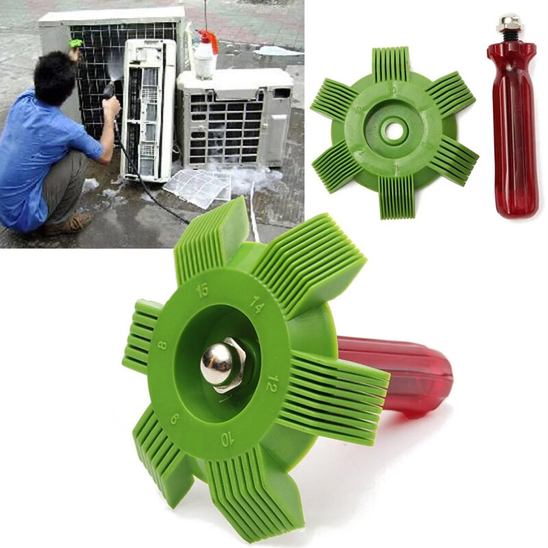 1 PC Xanh Điều Hòa Vây Sửa Chữa Lược Mát Ngưng Tụ Lạnh Dụng Cụ