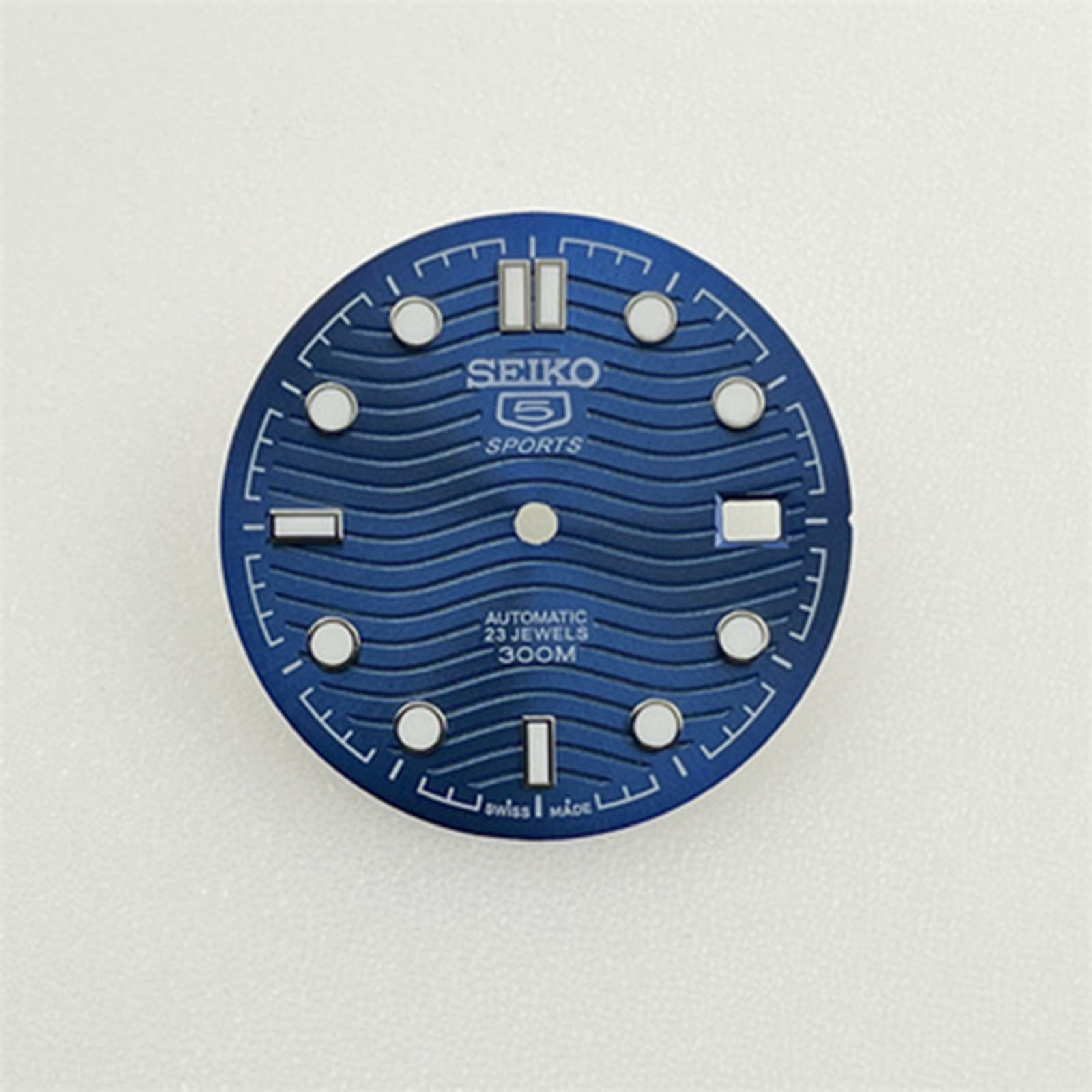 Dial Seahorse Dial Blue Green Luminous Dial Retrofit Dial Size 31MM NH36A for NH35A Movement