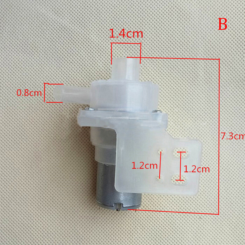 Máy bơm nước moito dc 12v 3w nhỏ mini rs-365 không ồn bơm cánh quạt từ tính