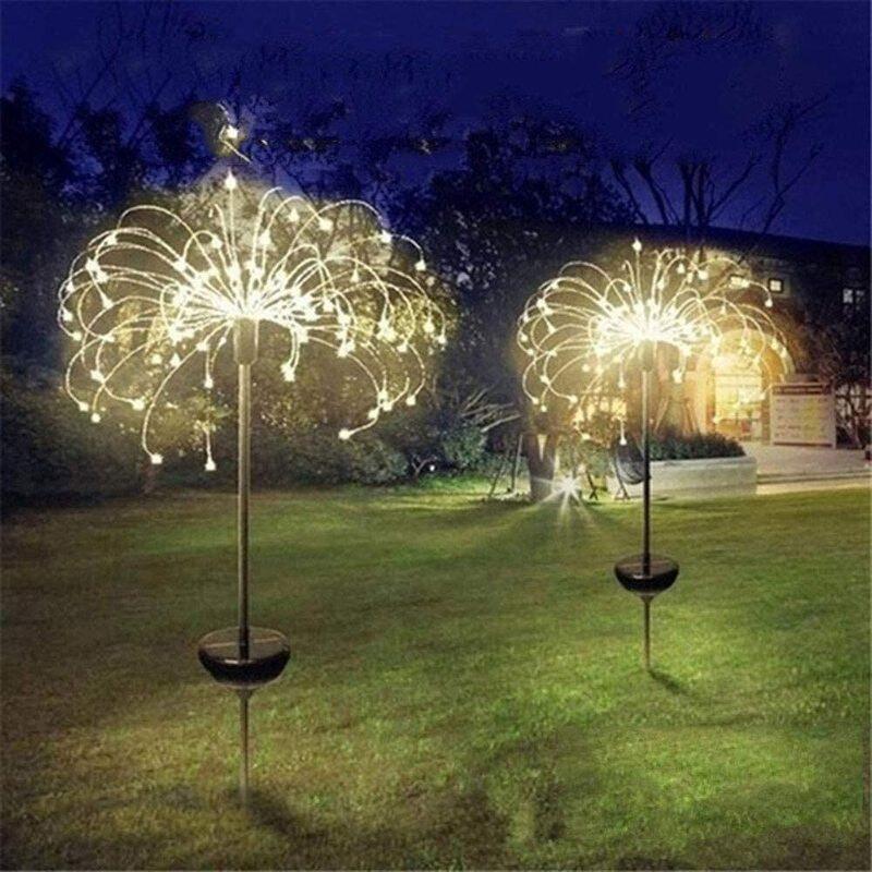 dandelion garden solar lights