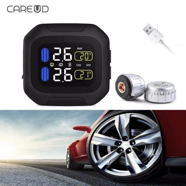 Original M3 WI ยางมอเตอร์ไซค์ความดันเครื่องวัดความดันลมยางความดันอุณหภูมิผิดปกติน่ากลัว