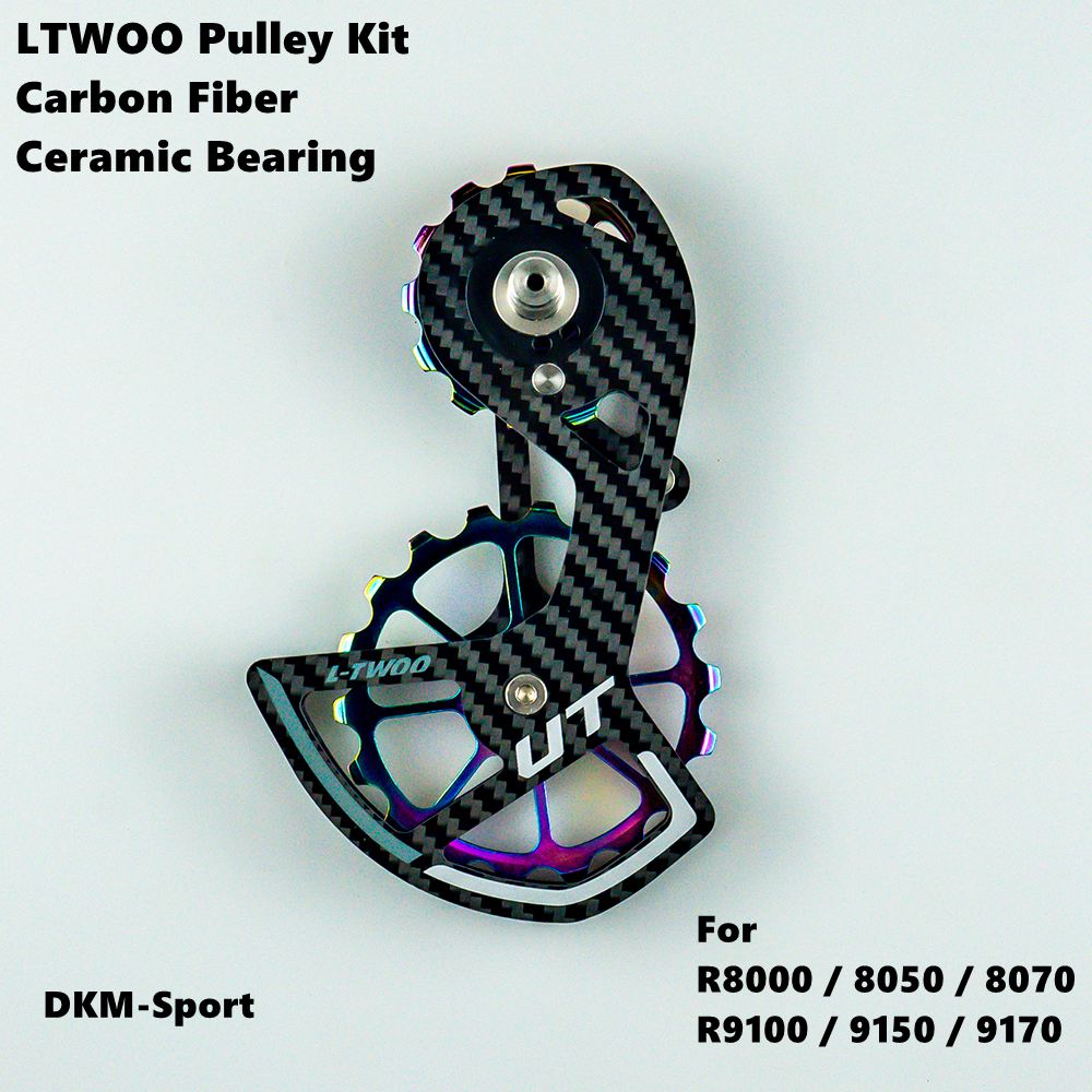 Ltwoo bộ bánh xe ròng rọc jockey chịu lực bằng gốm cho xe đạp bánh xe dẫn hướng cùi đề sau cho/ultegra/dura ace/