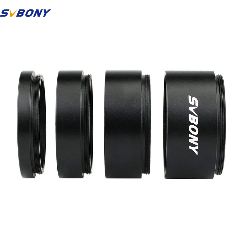Svbony Bộ Chuyển Đổi Ống Mở Rộng SV119 T2 5Mm 10Mm 15Mm 30Mm M48 Ống Mở Rộng Để Kéo Dài Tiêu Cự Trong Chụp Ảnh Thiên Văn