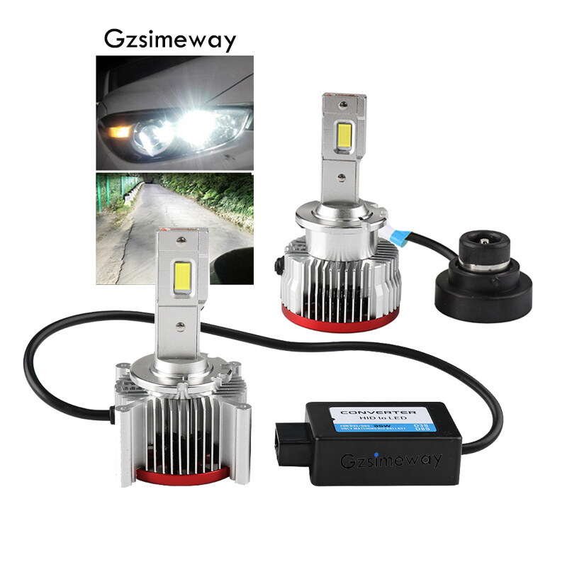 Đèn LED Canbus D4S Mới Bóng Đèn LED D1S D3S Đèn Pha LED D2S 100W 12000LM D2R D4R D5S D8S Không Có Lỗi Thay Thế Đèn Chuyển Đổi HID (Giá Cho 1 Bóng Đèn)