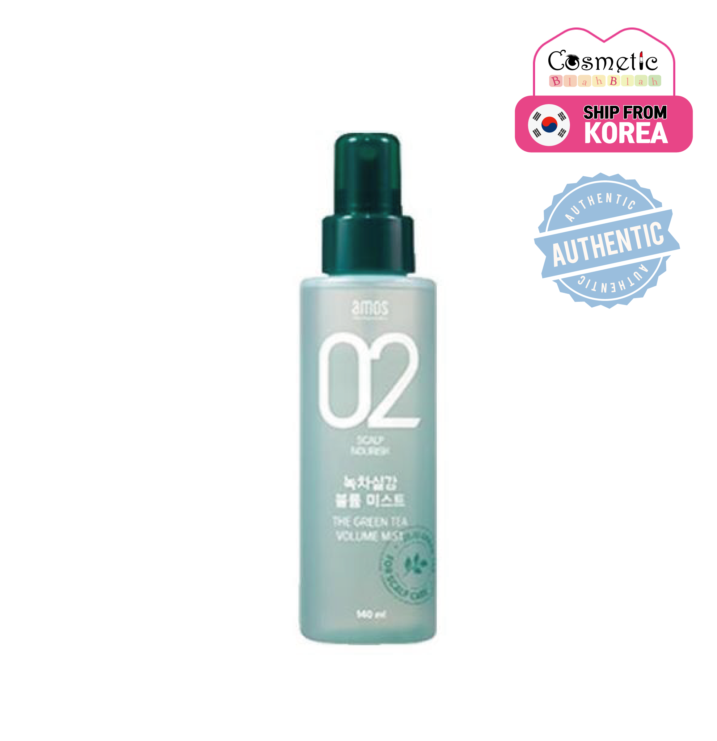 Xịt khoáng thể tích trà xanh 140ml