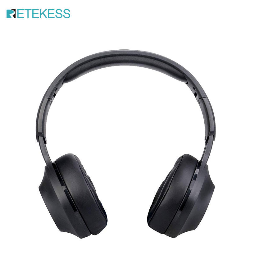 Retekess TR104 FM Tai Nghe Đài Phát Thanh Tai Nghe Stereo Tai Nghe Đài Phát Thanh Đầu Thu Kỹ Thuật Số Cho Họp Dịch Bộ Thu Không Dây