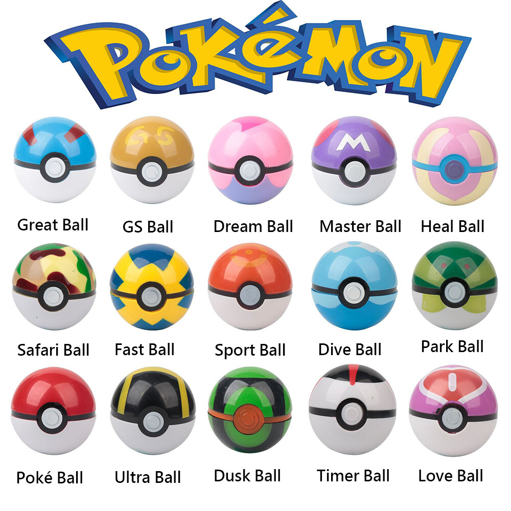 7Cm Bóng Yêu Tinh Đồ Chơi Pokemon Pokémon Bóng Master Ball Pet Đồ Chơi Búp Bê Cho Trẻ Em