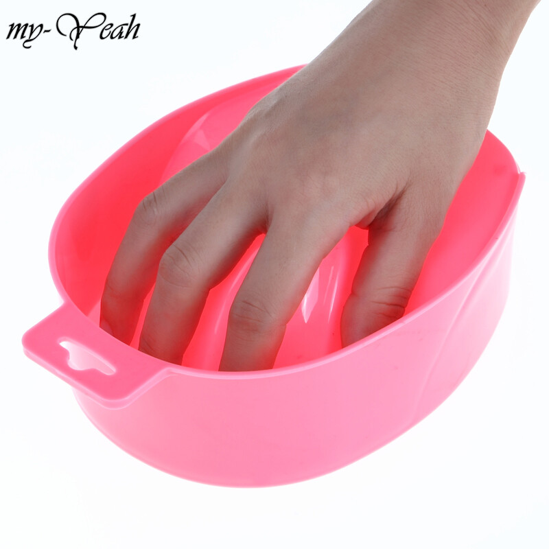 myyeah Khay ngâm móng tiện dụng làm bằng nhựa phù hợp dùng cho các spa chăm sóc móng
